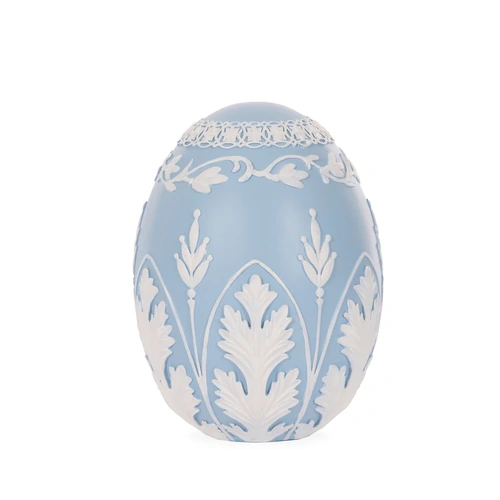 Medium Blue Baroque Egg