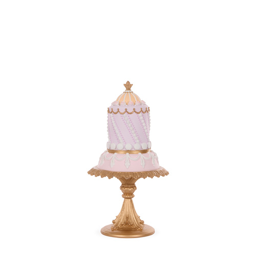 Intricate Cake on Pedestal