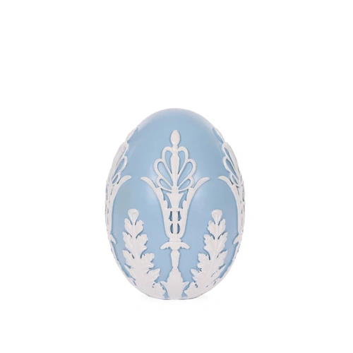 Small Blue Baroque Egg