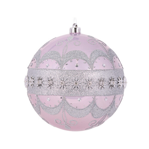Pearl Lilac Baroque Bauble