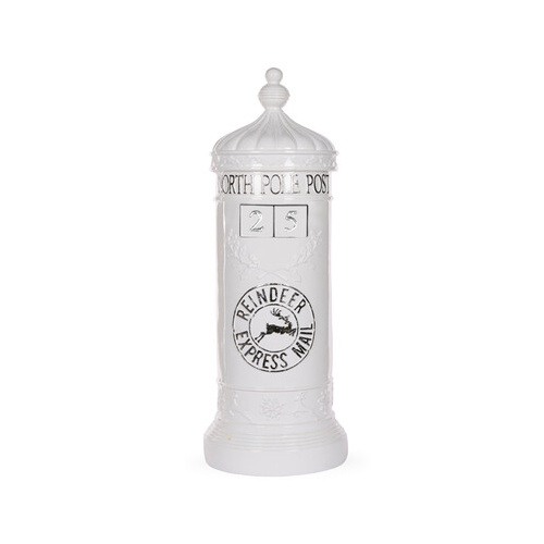 Silver & White Mailbox Countdown