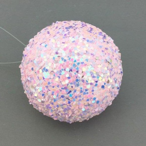 Irid Pink Bauble