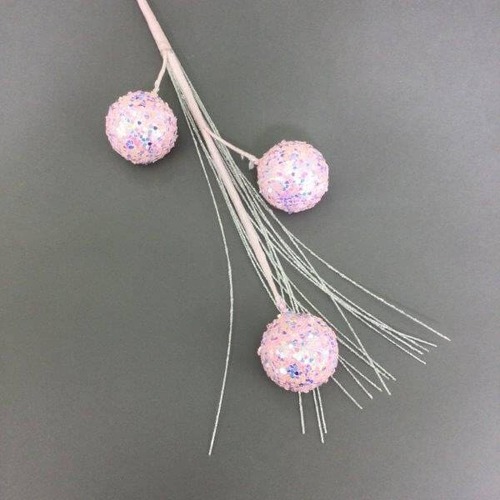 Pink White 3 Ball Spray