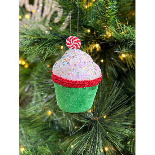 Green Candy Cupcake