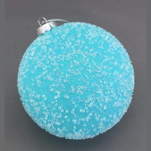 Blue Crystal Ball Hanging