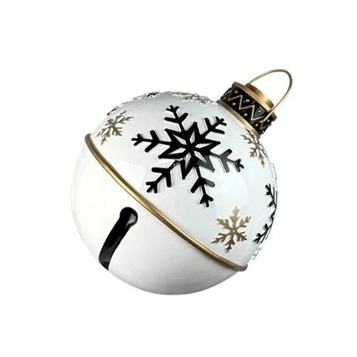 Black & White Large Bauble 38cm