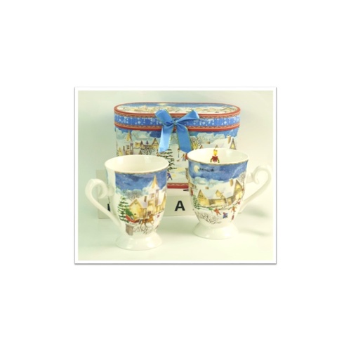 Winter Village  Cups