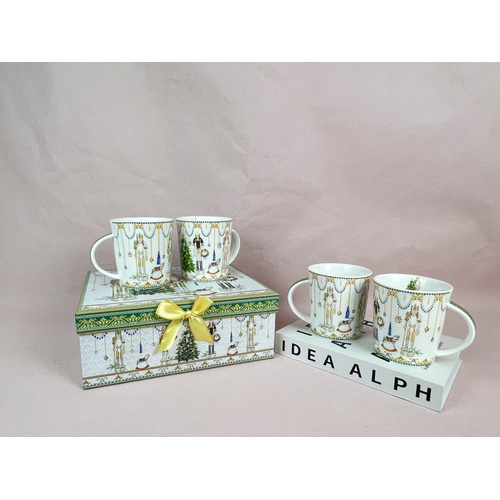 Set 4 Nutcracker Mugs