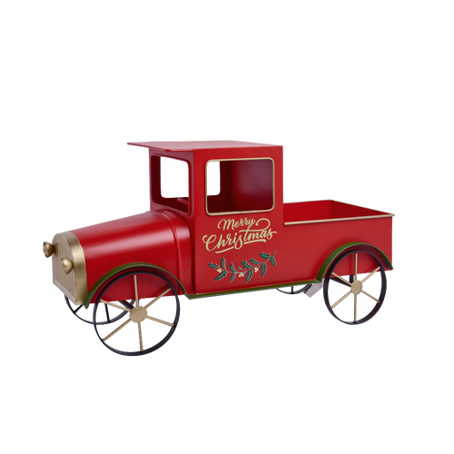 Santa's Vintage Red Truck!