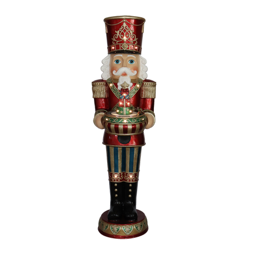 Nutcracker with Train Animated 1.5m