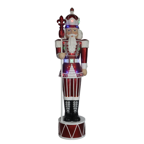 Nutcracker 1.8m Musical with LED's