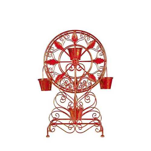 68cmH Red and Gold Ferris Wheel