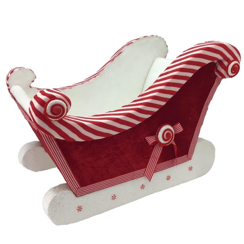 Red White Sleigh Large