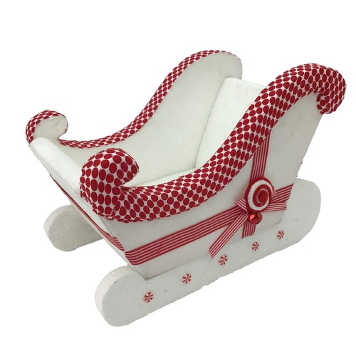 White Red Sleigh