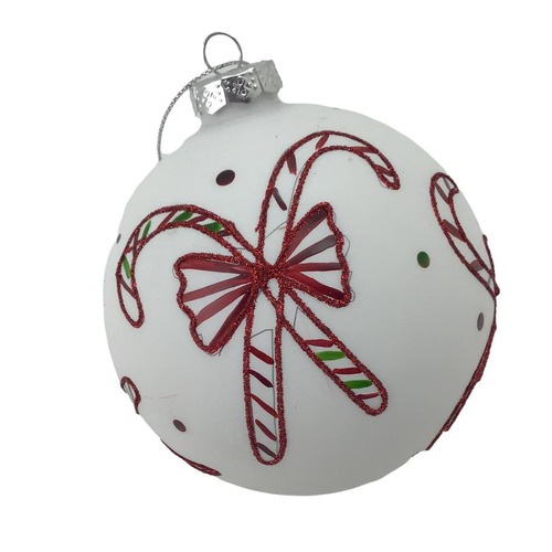 Candy Cane Ball Hanging