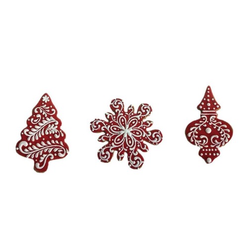 Red Ornaments Assorted
