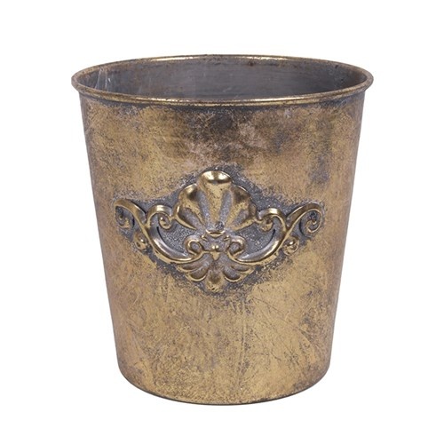 Antique Gold Planter
