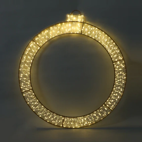 2D Bauble Ring with Twinkle