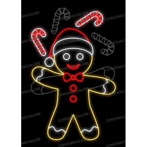 Juggling Gingerbread Motiff