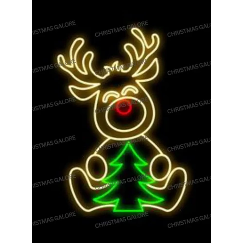Reindeer with Tree - In Stock NOW!