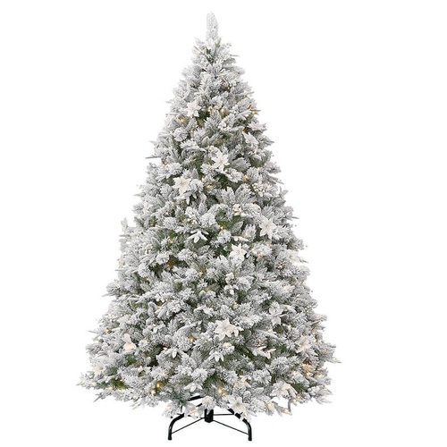 9ft (274cm) Frosted LED Tree