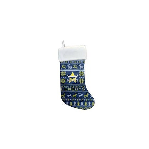 NRL Cowboys Xmas Stocking