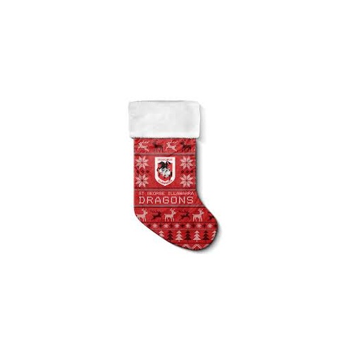 NRL Dragons Xmas Stocking