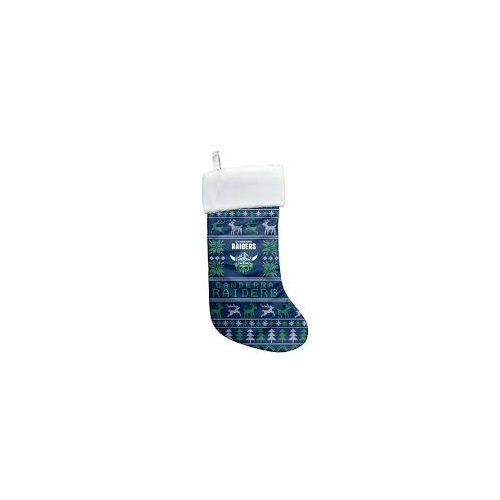 NRL Raiders Xmas Stocking
