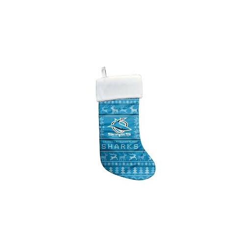 NRL Sharks Xmas Stocking