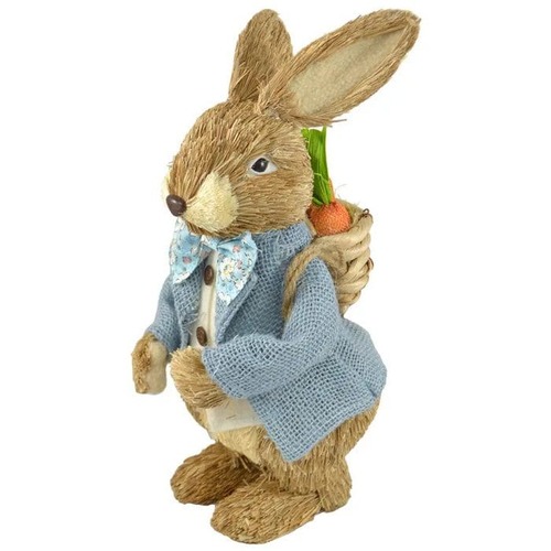 14x32cm Straw Peter Rabbit with Backpack
