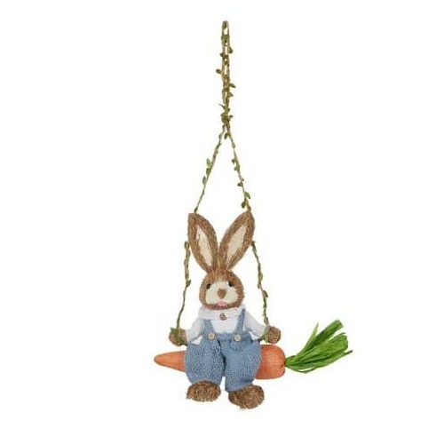 Parker Bunny Straw 2x14x33cm Blue