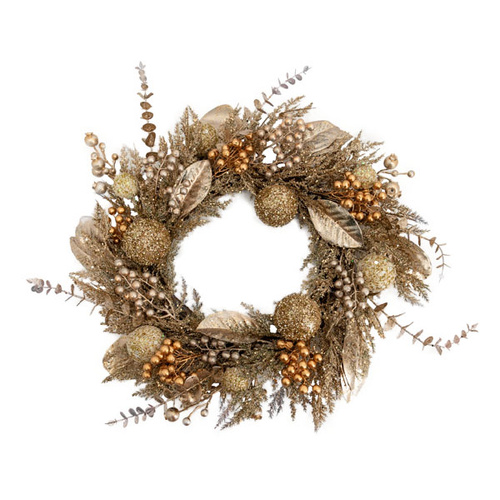 Champagne Gold Wreath
