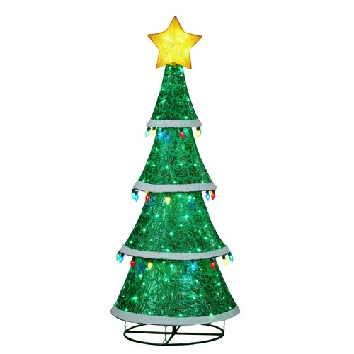 Twinkle Light Tree Ind/Outdoor 205cm