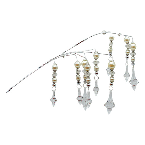Pearl Acrylic Crystal Drape Spray