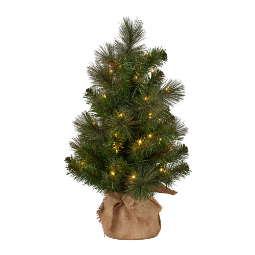 2FT (61cm) Glittery Gold Tree