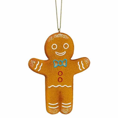 11cmH Gingerbread Man Deco