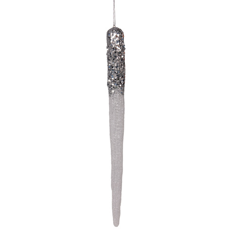 Glitter Icicle 32cm