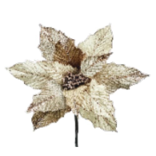 13" Poinsettia Single Stem