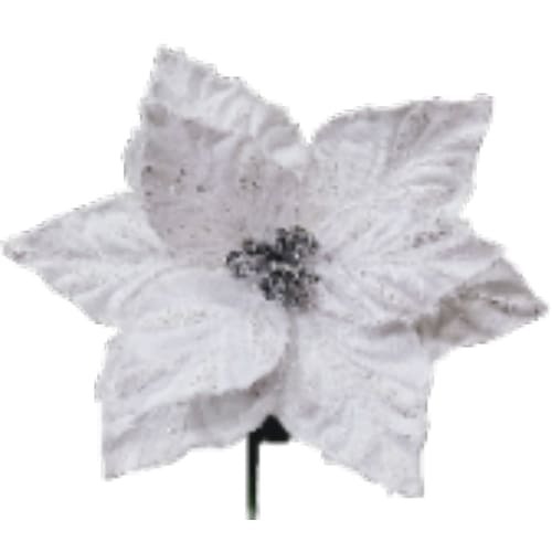 13" Poinsettia Single Stem