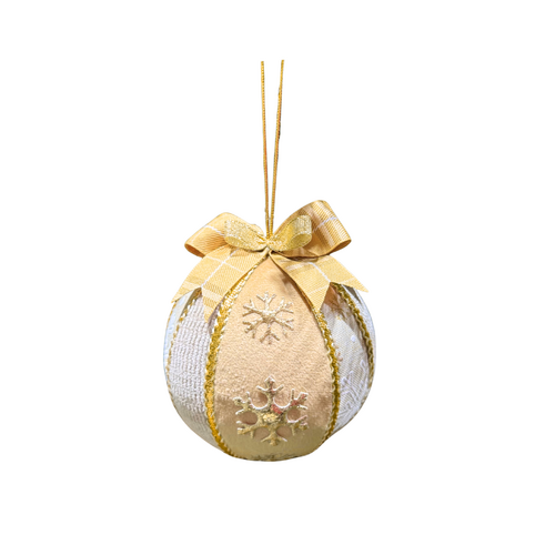 100mm Bauble Gold