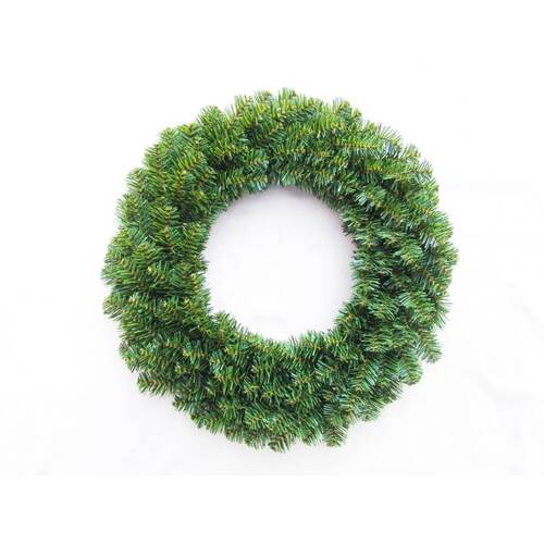 18' Single Basam Green Pine Wreath
