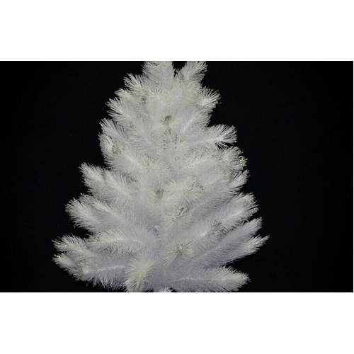 90 CM  TREE WHITE  ALASKAN  PINE  WITH  SILVER  GLITTER PLASTIC  STAND 69 Tips