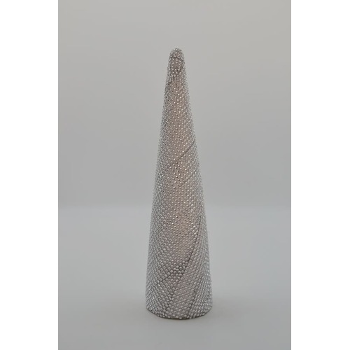 Cone Tree w.silver diamond 47×12×12cm