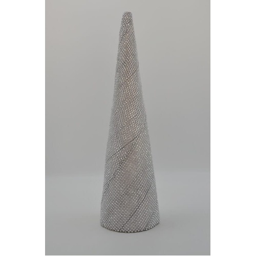 Cone Tree w.silver diamond 65×18×18cm
