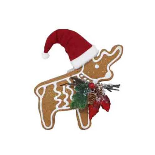 9" GINGERBREAD ORNAMENT
