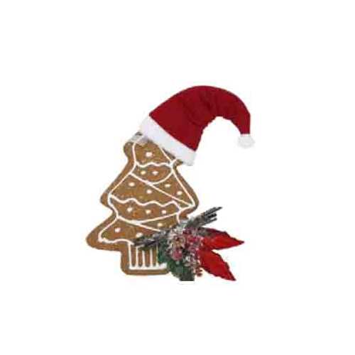 9" GINGERBREAD ORNAMENT