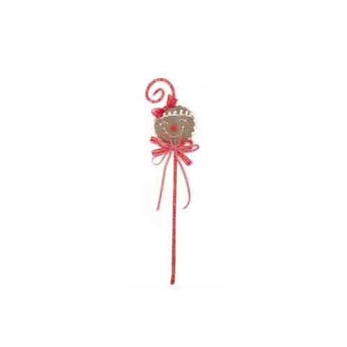 16" XMAS SPRAY GINGERBREAD