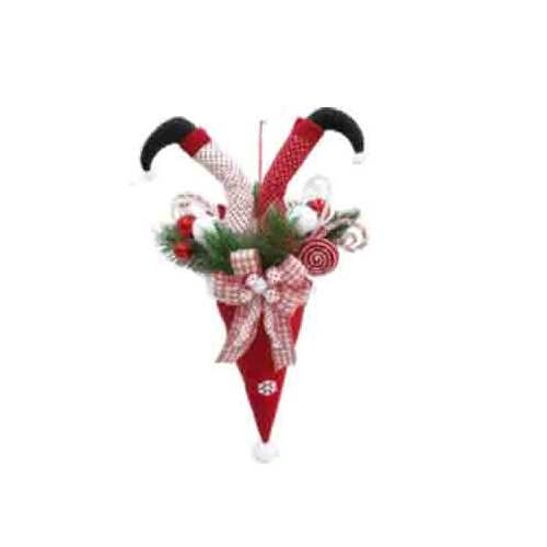 24" XMAS HANGING ORNAMENT