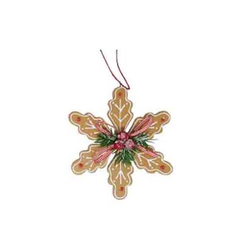 6" SNOWFLAKE