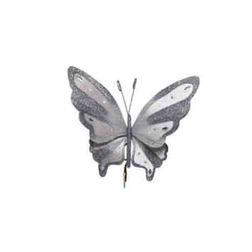 10" BUTTERFLY SILVER